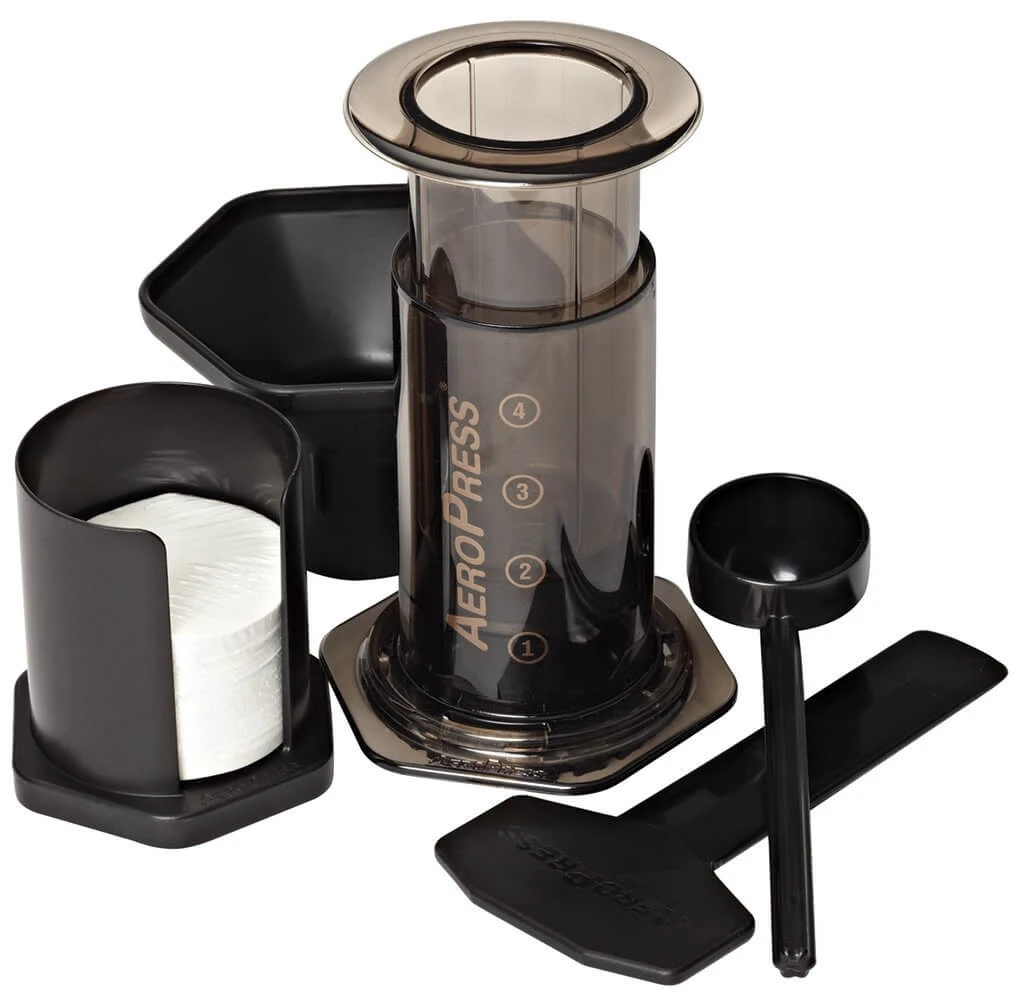 AeroPress Coffee Maker Ultimate Bundle Aerobie AeroPress 2 AeroPress Coffee Maker Ultimate Bundle Aerobie AeroPress