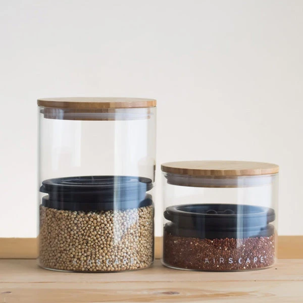 Airscape Glass & Bamboo Lid 6 Airscape Glass & Bamboo Lid