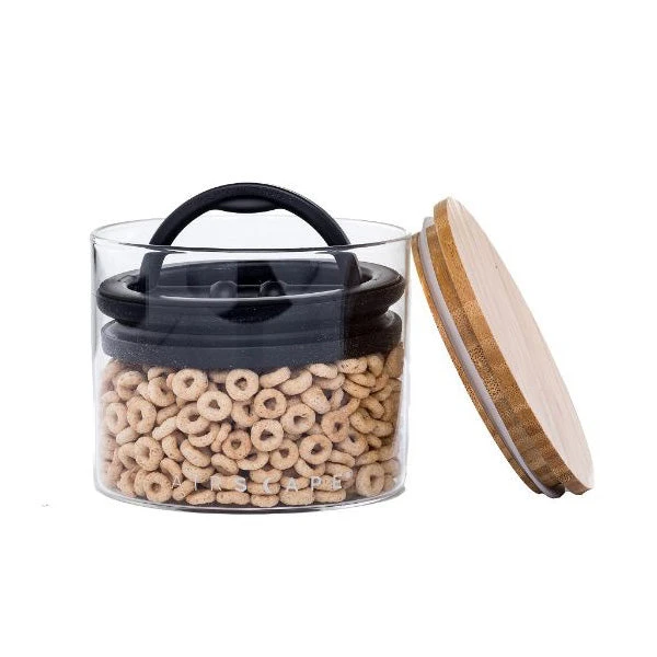 Airscape Glass & Bamboo Lid 1 Airscape Glass & Bamboo Lid