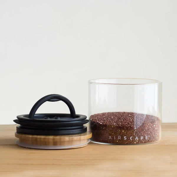 Airscape Glass & Bamboo Lid 3 Airscape Glass & Bamboo Lid