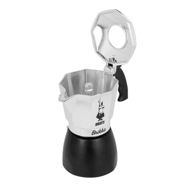 Bialetti Brikka Moka Pot- All Sizes 3 Bialetti Brikka Moka Pot- All Sizes