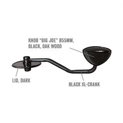 Comandante Grinder Spares (bearing Spacer, Red Silicone O-ring, Spring, Knob Wenge, Crank Handle And Lids) 20 Comandante Grinder Spares (bearing Spacer, Red Silicone O-ring, Spring, Knob Wenge, Crank Handle And Lids)