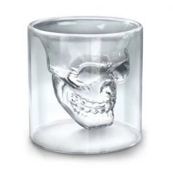 Alternative Brewing Skull Double Wall Glass Cup Accessories