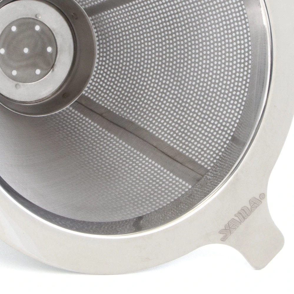 Yama Silverton Stainless Steel Coffee/Tea Dripper 4 Yama Silverton Stainless Steel Coffee/Tea Dripper