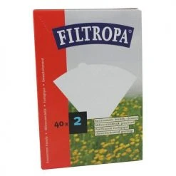 Manual Brewing Filtropa Paper Filter #2 - Bleached 40pk
