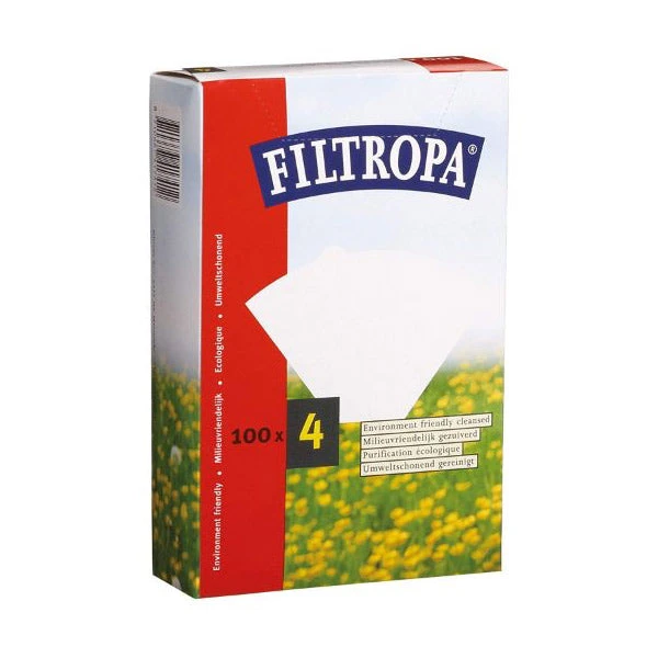 Filtropa Paper Filter #4 - 100pk 1 Filtropa Paper Filter #4 - 100pk