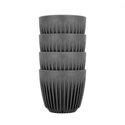 Huskee Charcoal Cups - 4 Pack