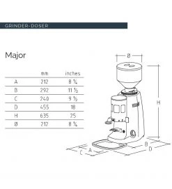 Mazzer Grinders Mazzer Major Automatic Grinder