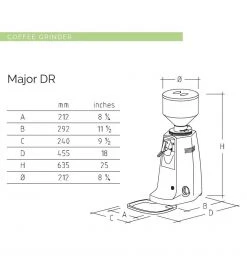 Mazzer Grinders Mazzer Major Deli Grinder