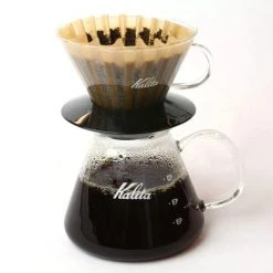 Kalita Glass Wave Dripper 155 Black 8 Kalita Glass Wave Dripper 155 Black