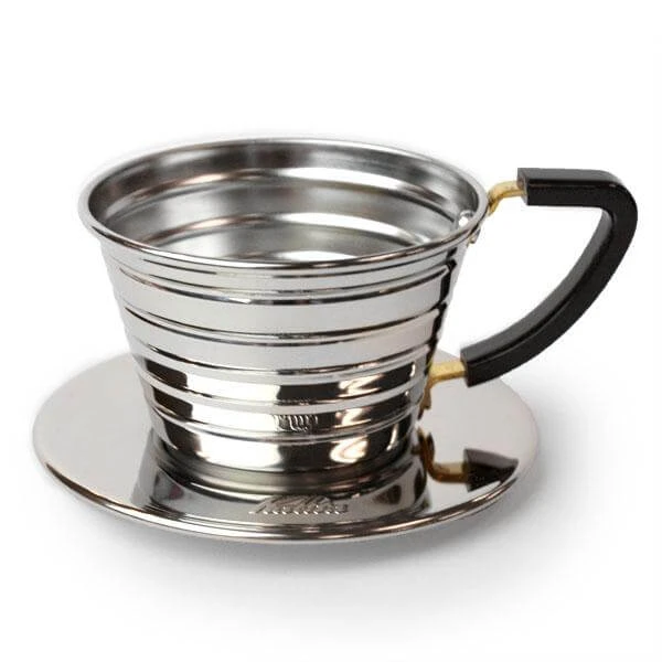 Kalita Stainless Wave Dripper 155 1 Kalita Stainless Wave Dripper 155