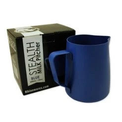 Rhinowares Stealth Milk Pitcher - 600ml/20oz - Blue