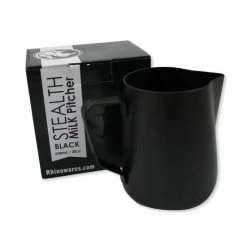 Rhinowares Black Stealth Milk Pitcher - 20oz/600ml